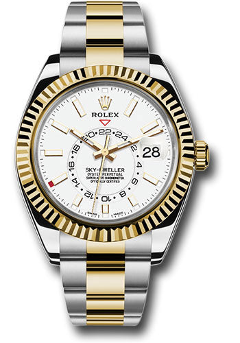 Rolex SkyDweller White Dial on Oyster Ref. 326933 Card 2021