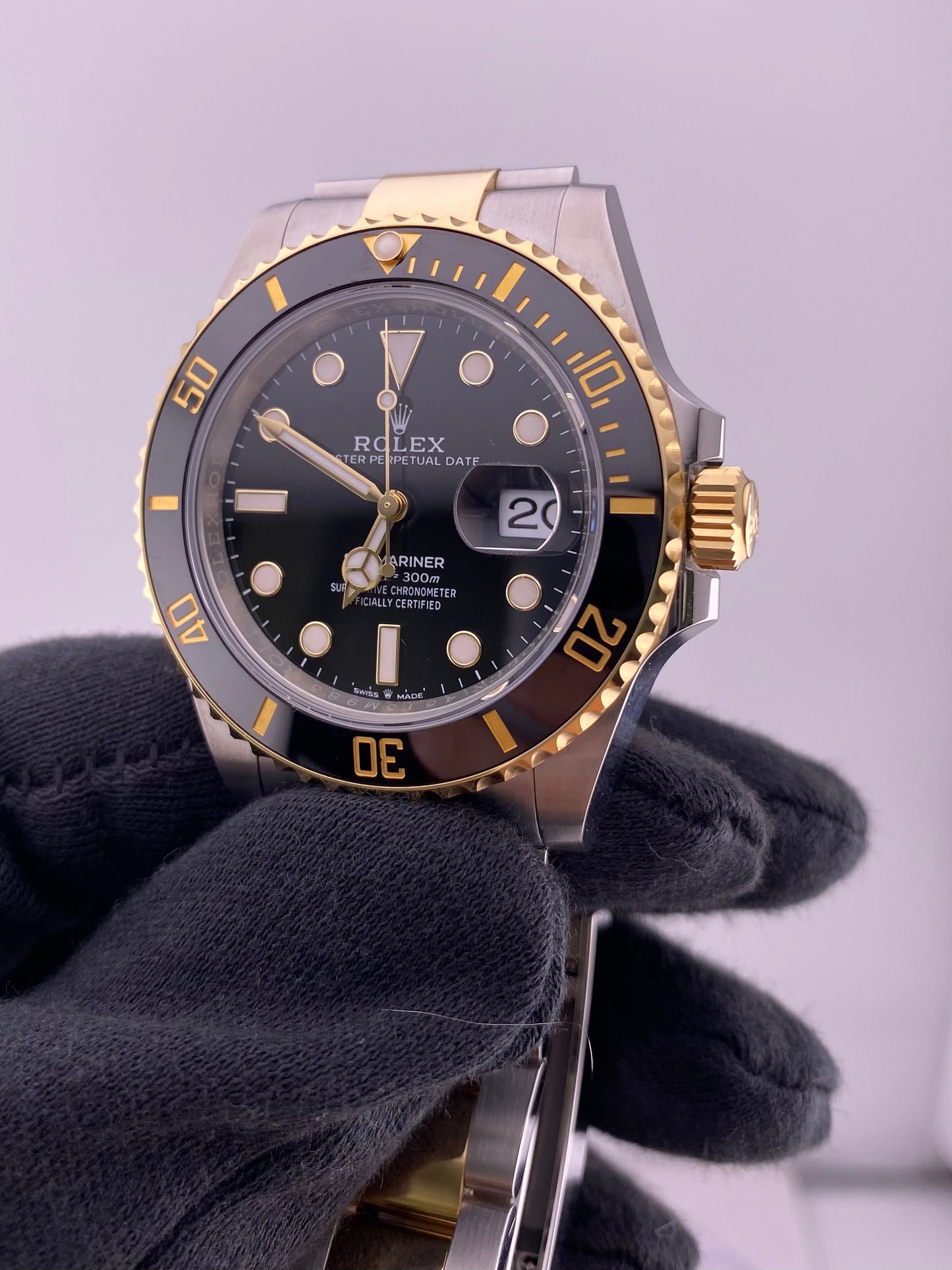 Rolex Submariner Black Dial on Oyster Bracelet Ref. 126613LN Card 2024 — view 3