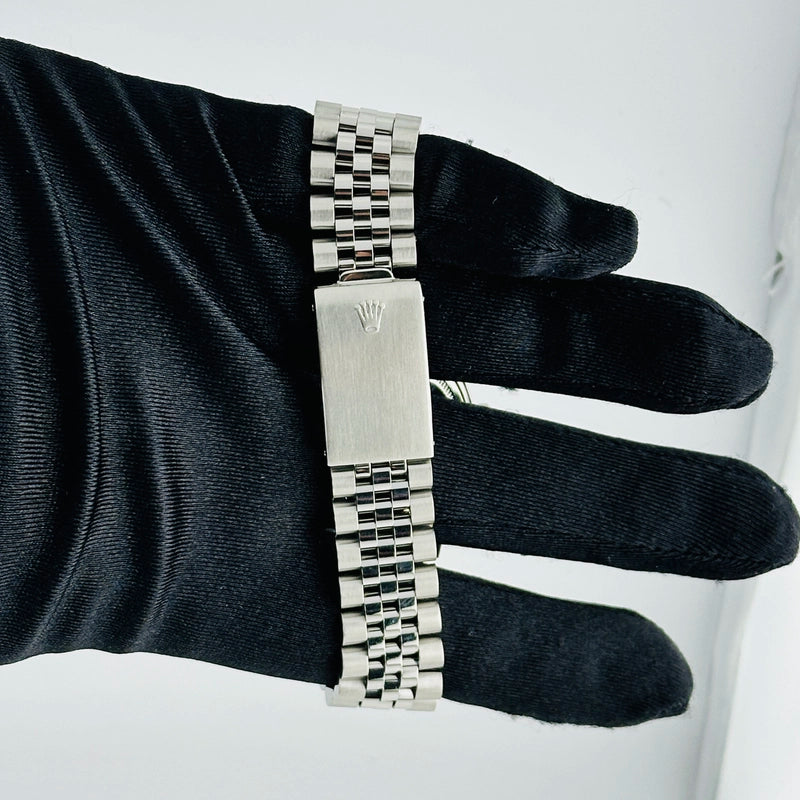 Rolex Datejust Silver Dial on D Link Jubilee Ref 16014