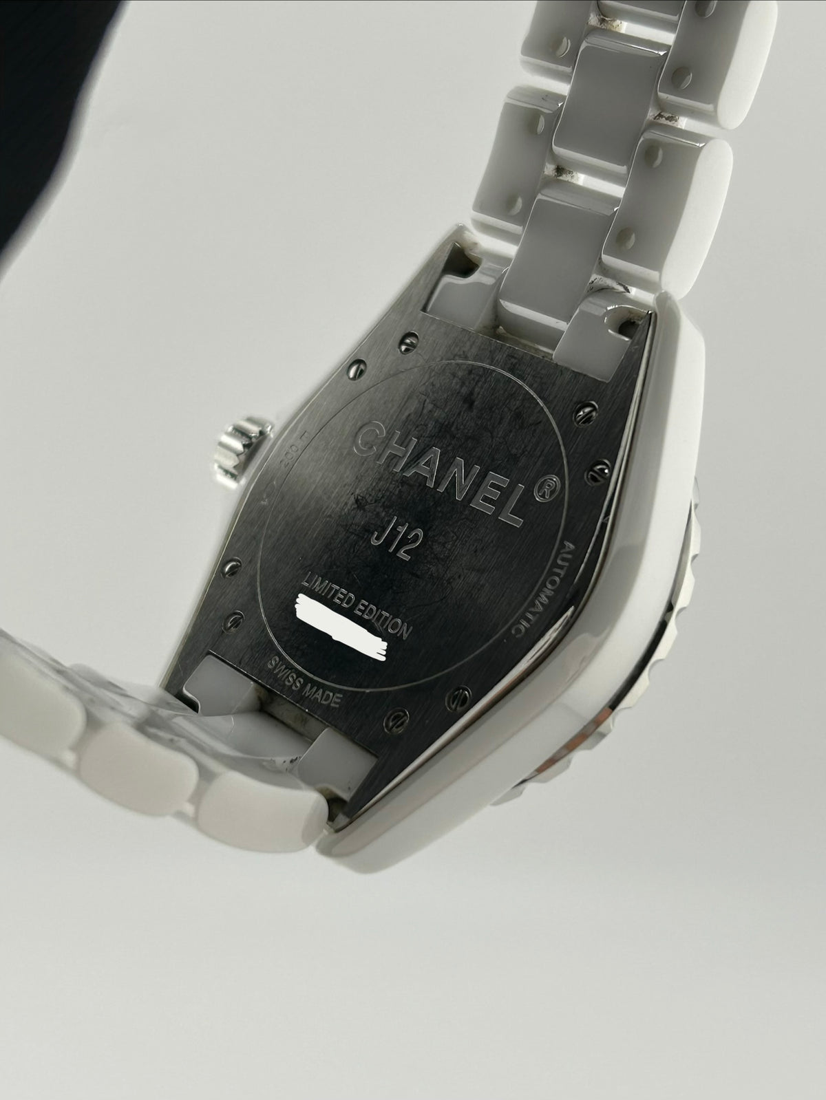 Chanel J12 Mirror White/Reflective Dial on Ceramic And Steel Bracelet Ref. H4862 Complete 2016 — view 6