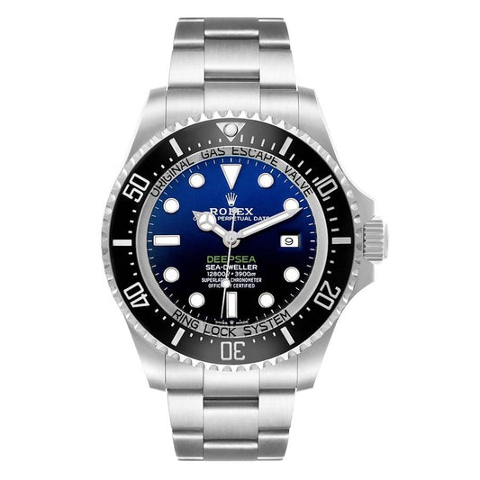 Rolex Sea-Dweller Deepsea James Cameron Blue James Cameron Dial on Oyster Ref 126660 with New Style Card White 2019