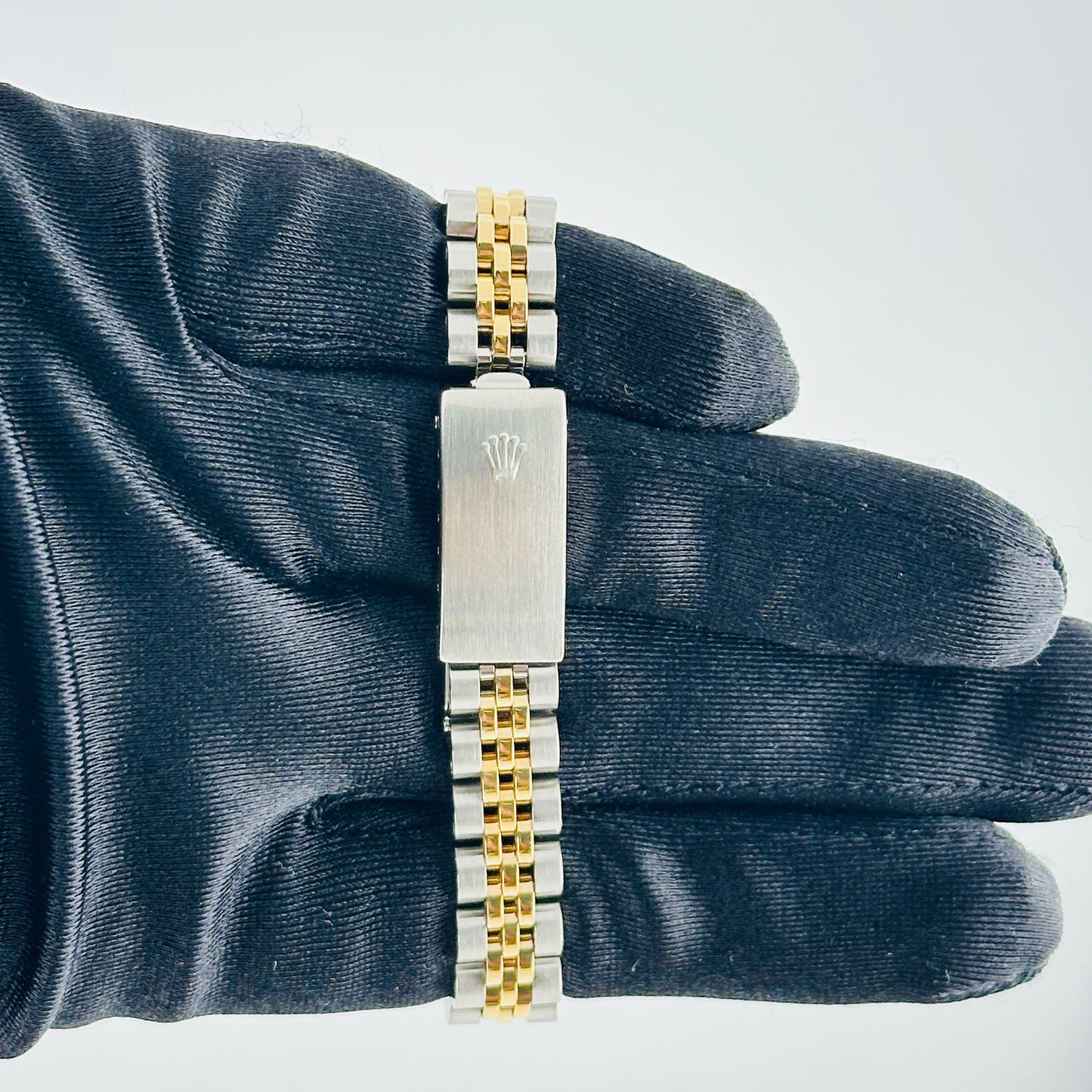 Rolex Datejust Lady Champagne Stick Dial on D Link Jubilee Ref. 69173 Papers 1989 — view 4