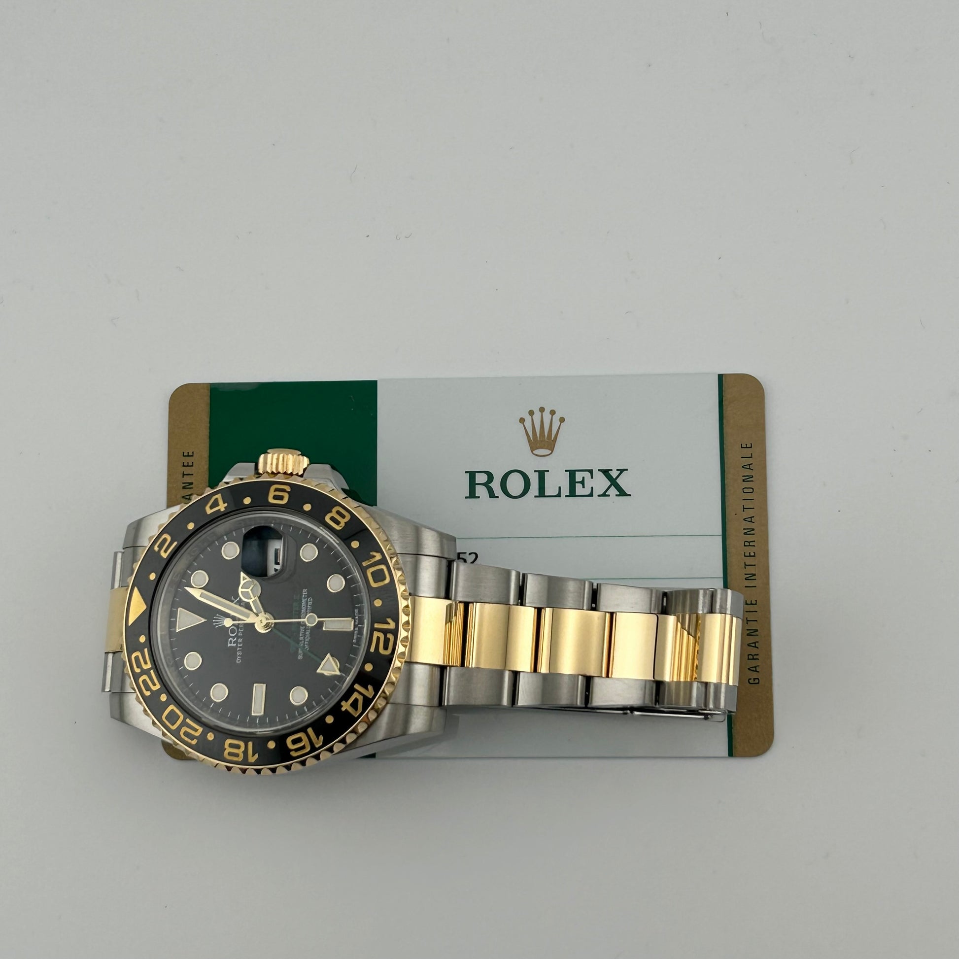 Rolex GMT-Master II Black Dial on Oyster Ref. 116713LN Card — view 7