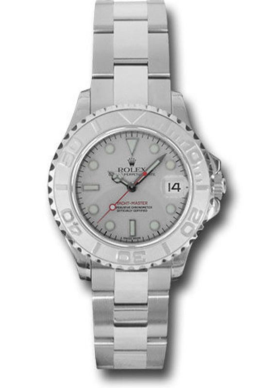Rolex Yacht-Master Ladies Platinum Dial on Oyster Ref 169622