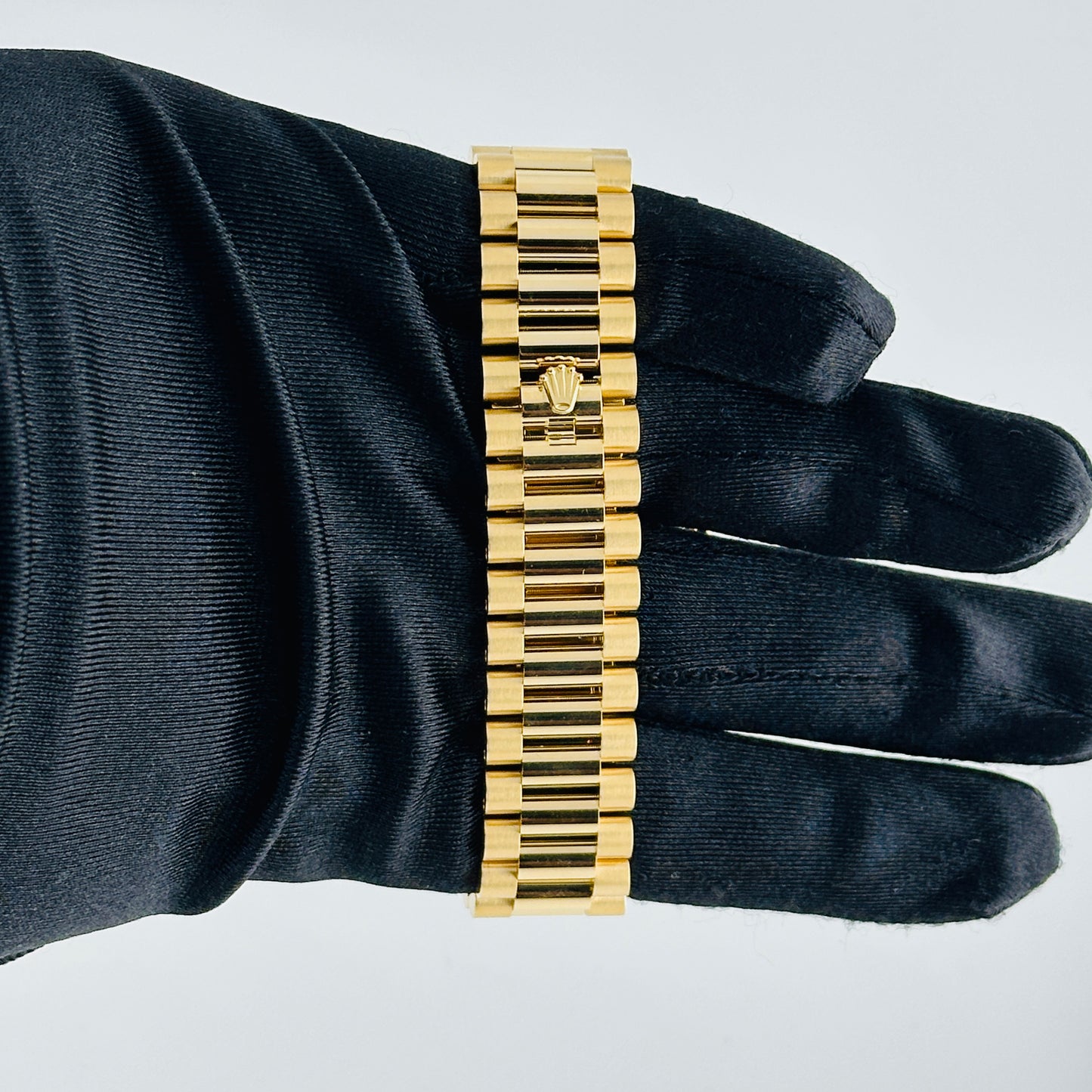 Rolex Day-Date Black Index Dial on President Ref. 228238 Card 2026 — view 4