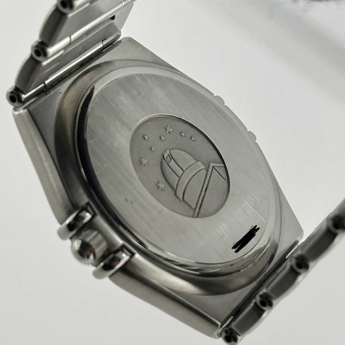 Omega Constellation Ivory / Stained Dial on Stainless Steel Bracelet Ref. 1512.30.00 — view 6