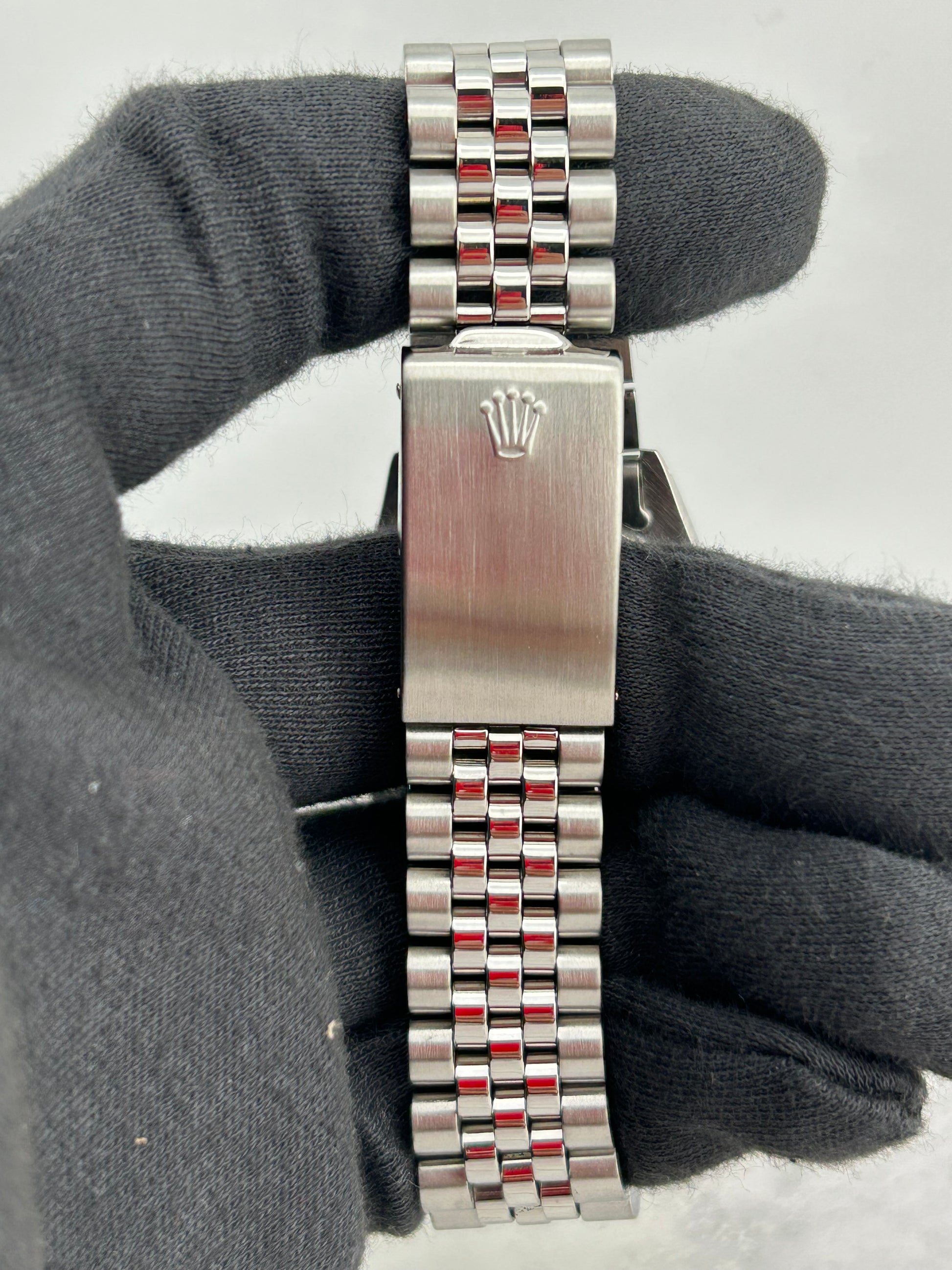 Rolex Datejust Silver Stick Dial on Jubilee Ref. 1601 — view 3