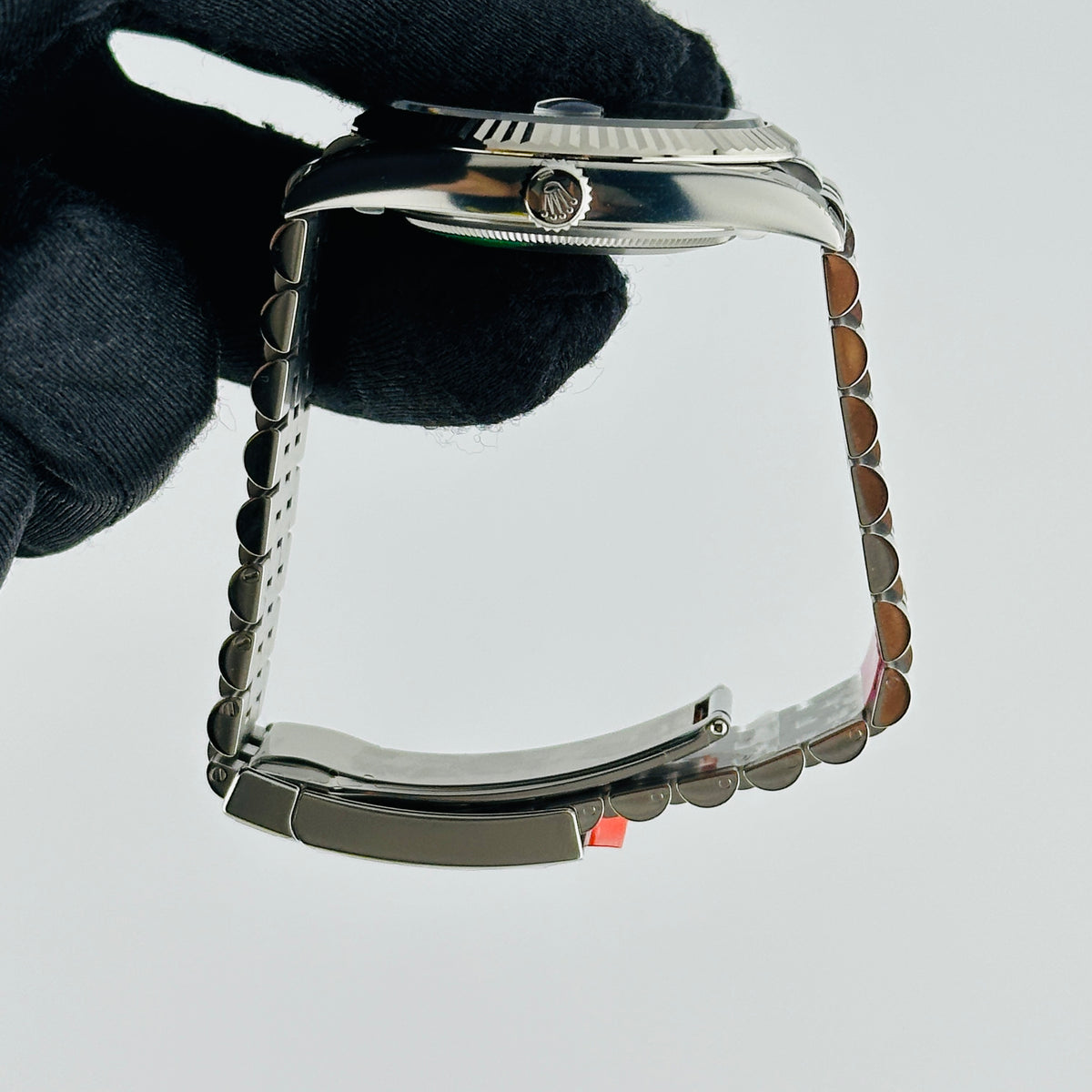 Rolex Datejust Dark Rhodium Index Dial on D Link Jubilee Bracelet Ref. 126334 Complete 2026 — view 6