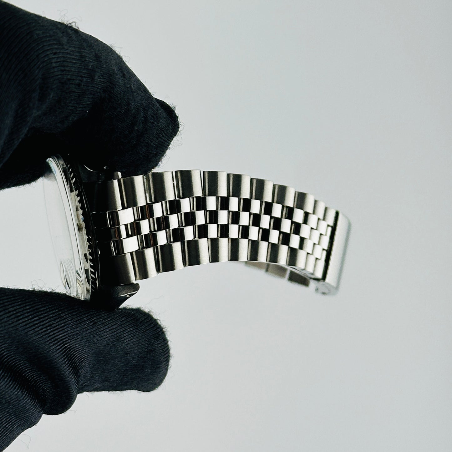 Rolex Datejust Silver Stick / Has Spots Dial on D Link Jubilee Bracelet Ref. 1601 1962 — view 5
