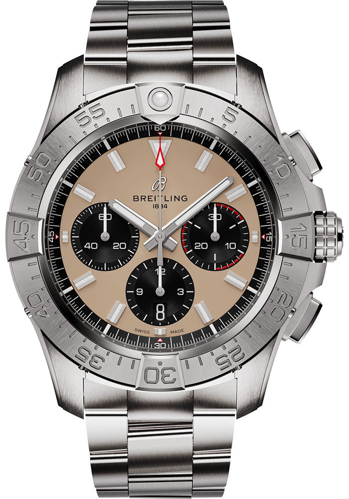 Breitling Avenger B01 Chronograph Beige Dial on Bracelet Ref. AB0147101A1A1 Card 2026