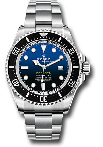 Rolex Sea-Dweller Deepsea Blue James Cameron Dial on Oyster Ref. 126660 Card 2019