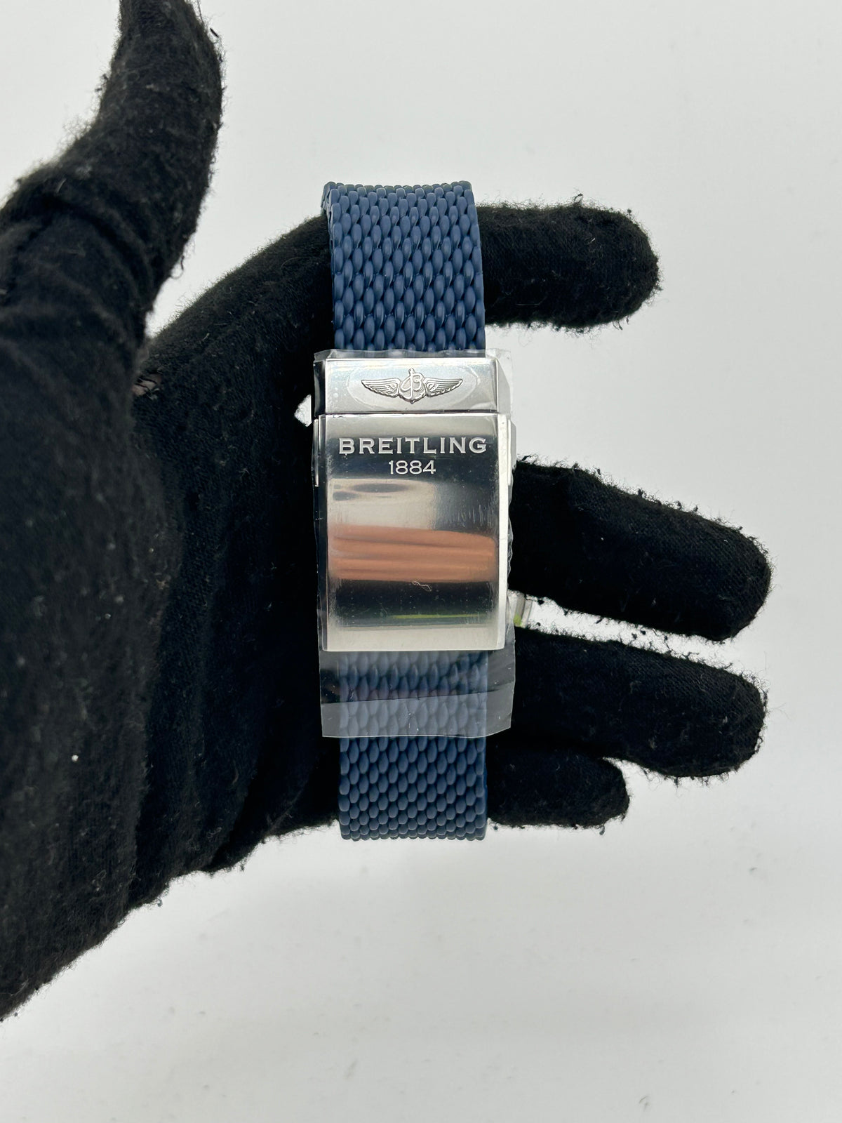 Breitling Superocean H√©ritage II B20 Automatic Blue Dial on Rubber Strap Ref. UB2010161C1S1 Complete 2026 — view 4