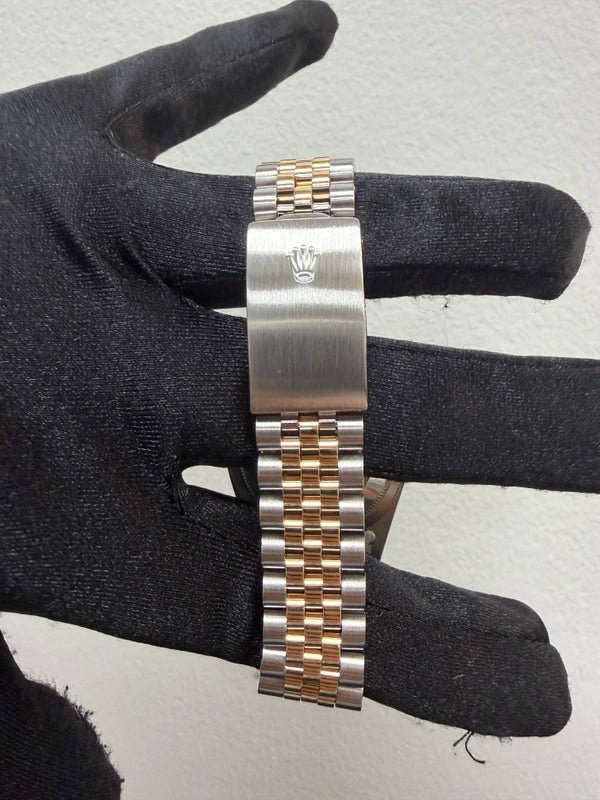Rolex Datejust 36 Gold Roman Dial on Jubilee Ref 16233 with Papers 1997