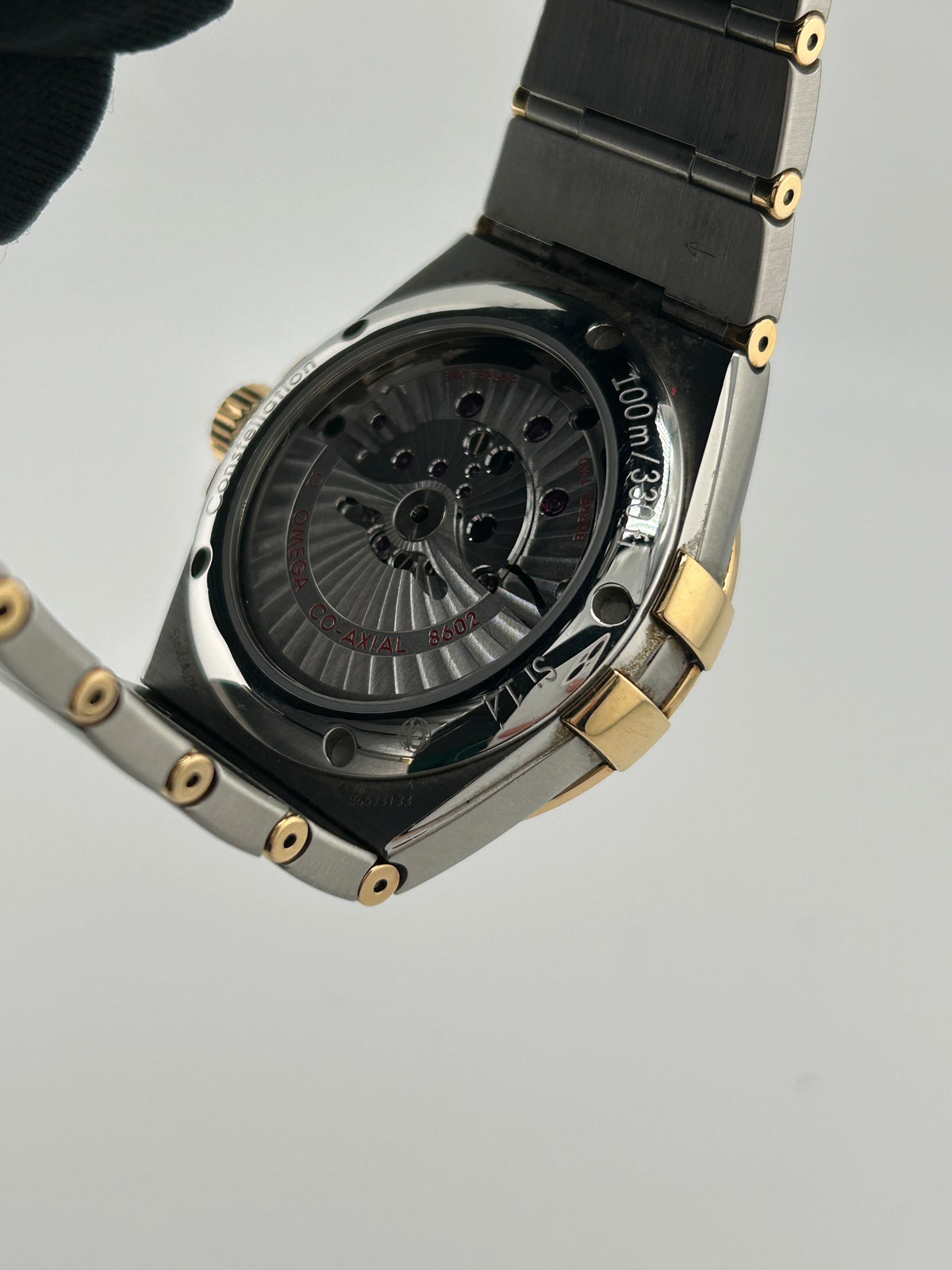 Omega Constellation Day/Date Silver Dial on Stainless Steel And Red Gold Bracelet Ref. 123.25.38.22.02.001 Complete 2018 — view 7