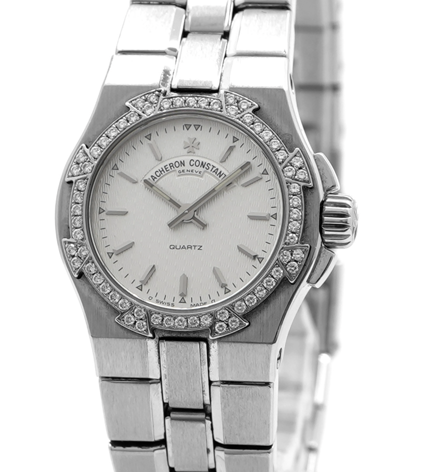 Vacheron Constantin Overseas White Dial on Stainless Steel Bracelet Ref. 16550/423A-8880