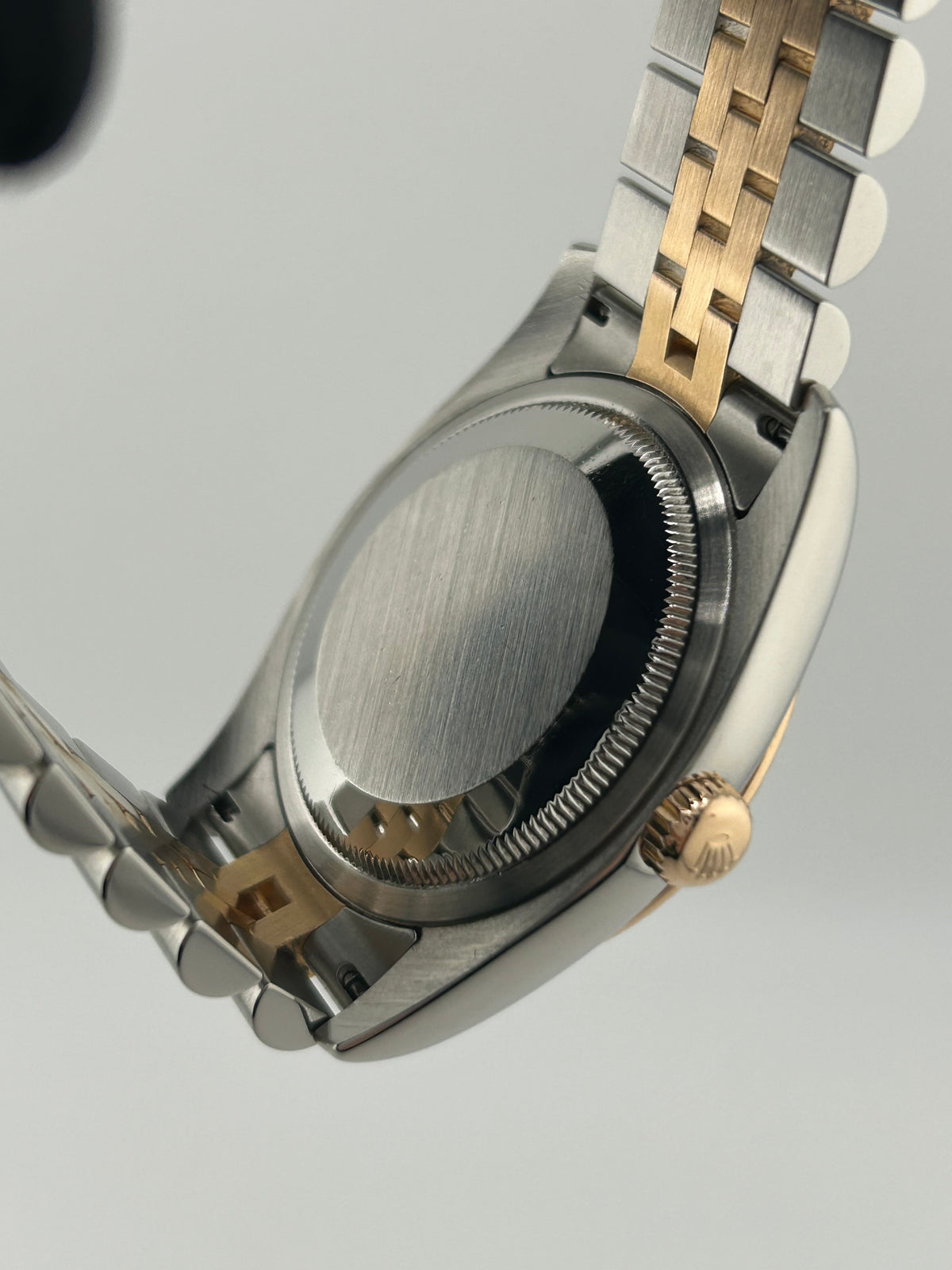 Rolex Datejust 36 Pink Champagne Stick Dial on Jubilee D Link Bracelet Ref. 116231 Papers 2005 — view 7