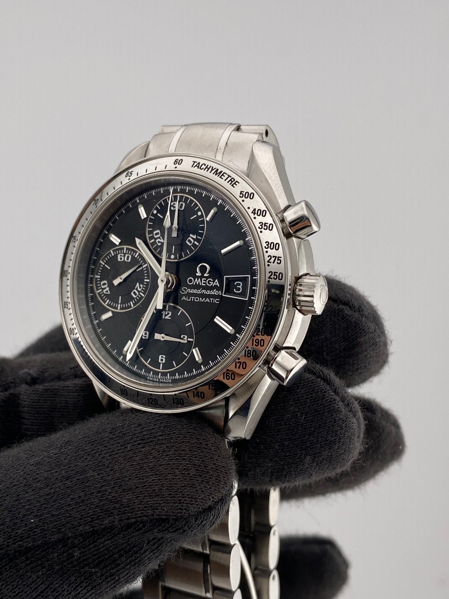 Omega Speedmaster Black Dial on Bracelet Ref. 3513.50.00 — view 3