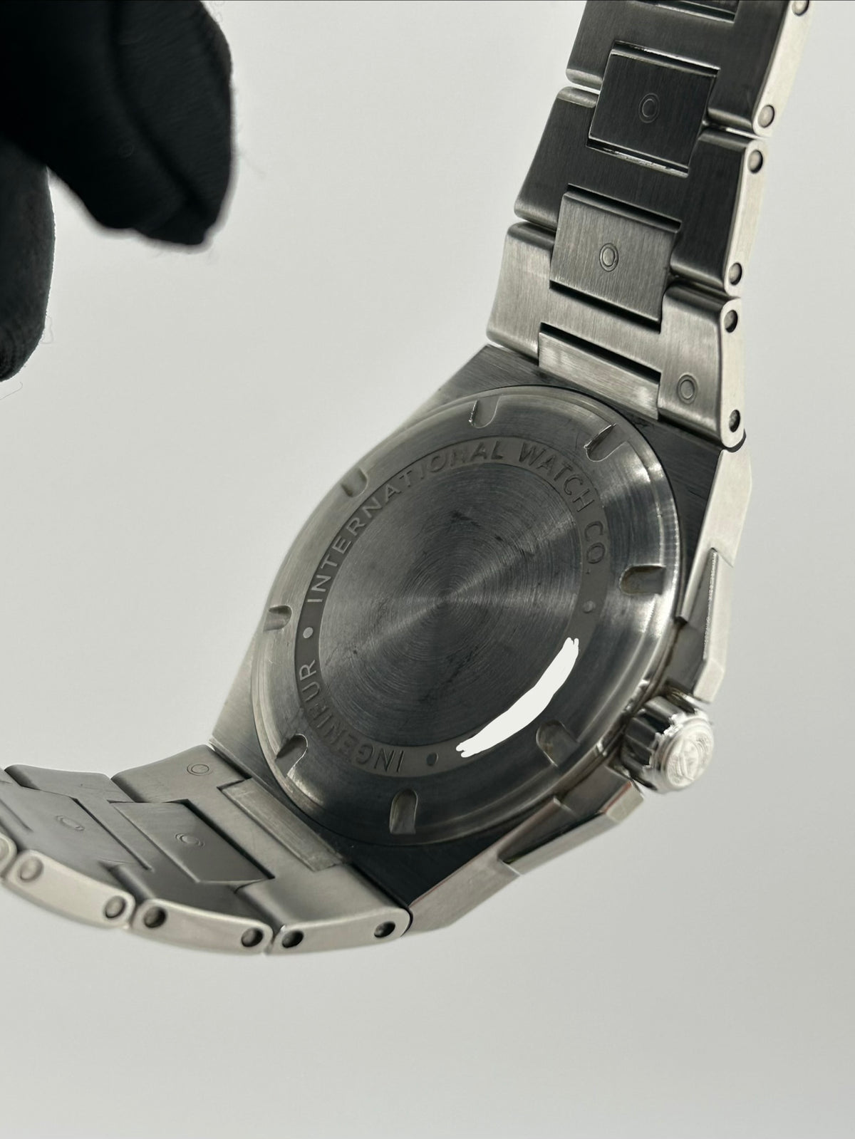 Iwc Ingenieur Silver Dial on Stainless Steel Bracelet Ref. IW323904 Complete 2013 — view 7