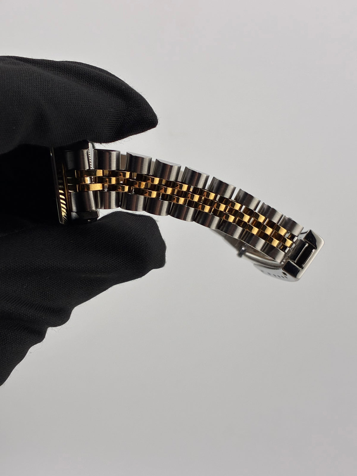 Rolex Oyster Perpetual Champagne Stick Dial on Jubilee Ref. 67193 1895 — view 5