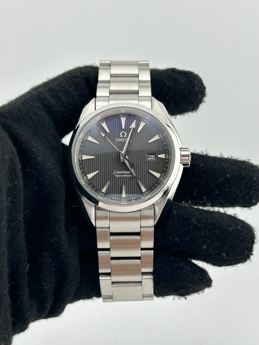 Omega Seamaster 150m Gray Dial on Stainless Steel Bracelet Ref. 231.10.39.61.06.001 — view 2
