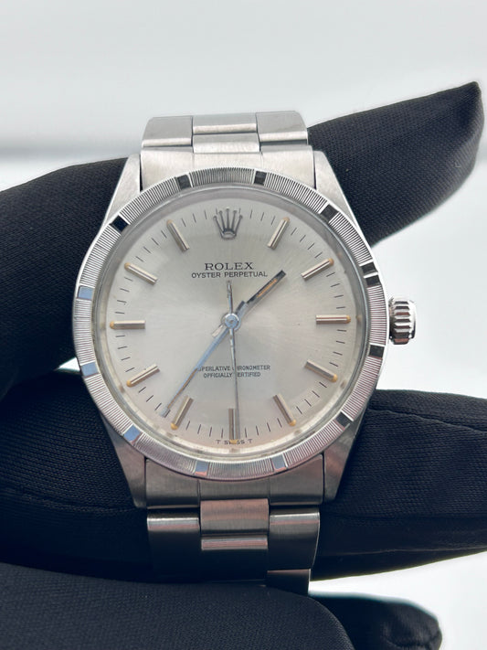 Rolex Oyster perpetual Silver Dial on Stainless Steel Ref. 1007 — view 2