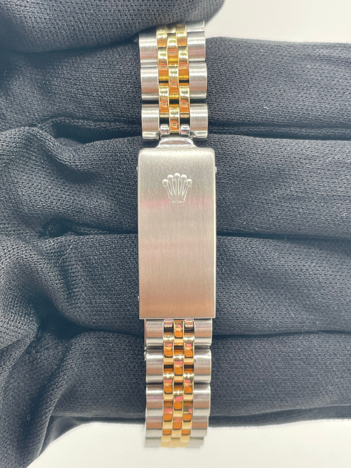 Rolex Datejust White Roman Dial on D Link Jubilee Ref. 69173 — view 4