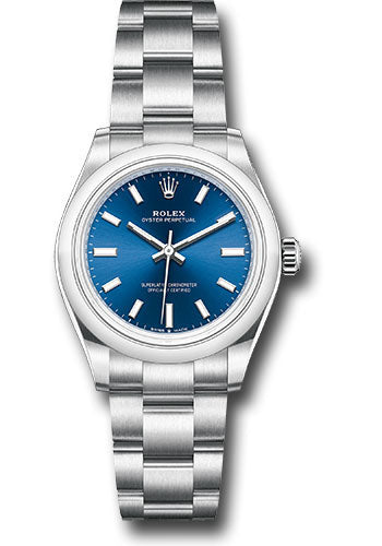 Rolex Oyster Perpetual 31 Blue Dial on Stainless Steel Ref. 277200