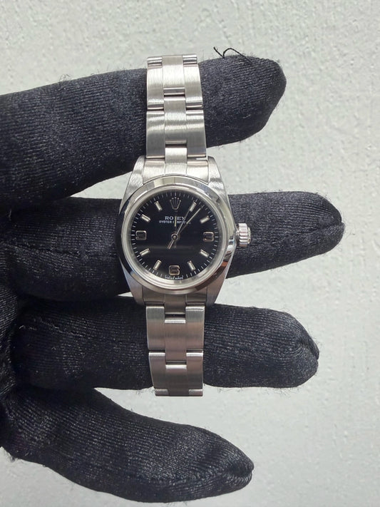 Rolex Oyster Perpetual Black Dial on Oyster Ref 76080