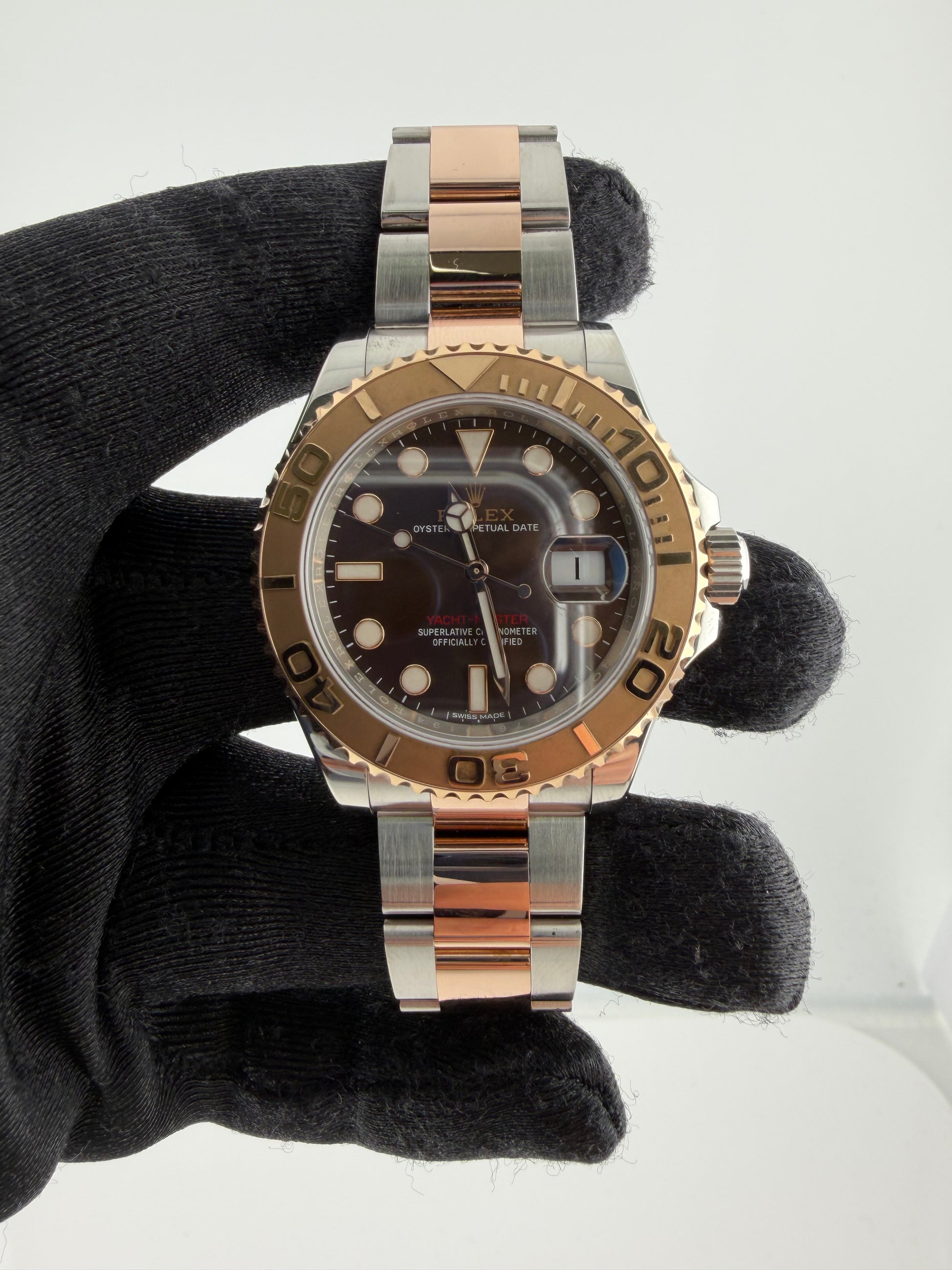 Rolex Yacht-Master Chocolate Dial on Oyster Ref. 116621 Card 2017 — view 2