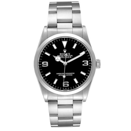 Rolex Explorer I Black Dial on Oyster Ref. 14270 Papers 1999