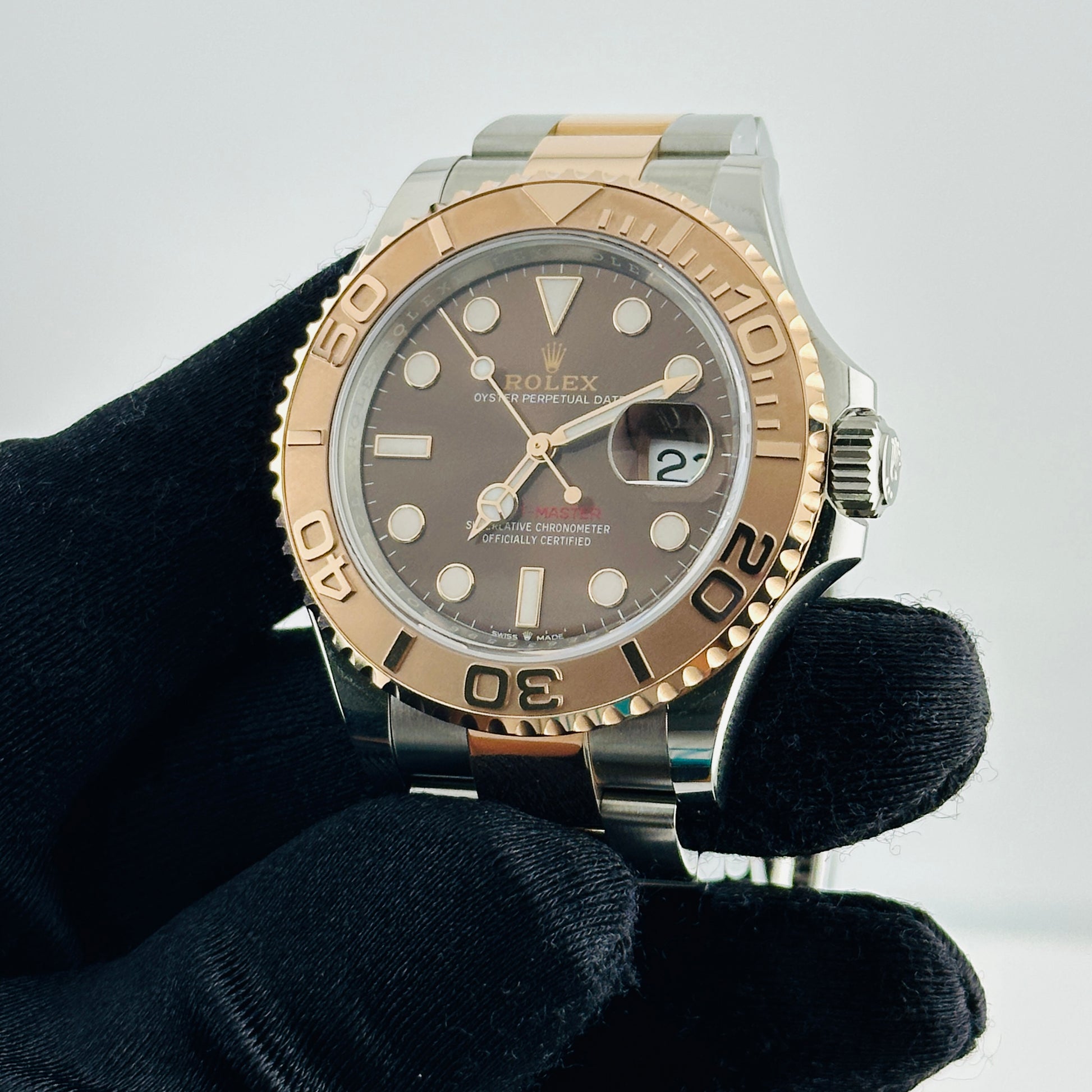 Rolex Yacht-Master Chocolate Dial on Oyster Ref. 126621 Card 2024 — view 3