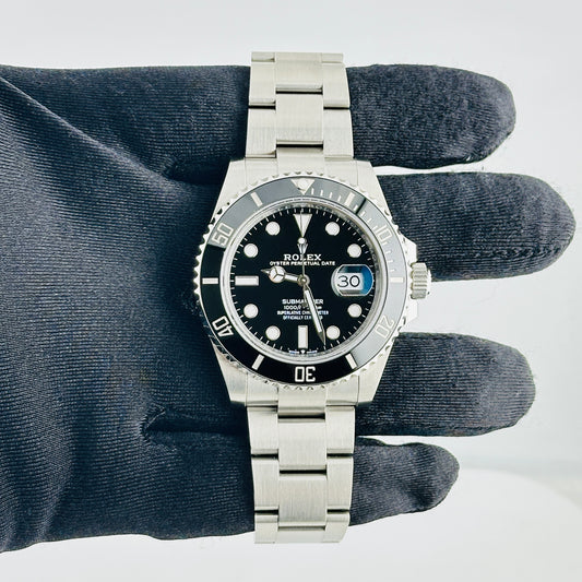 Rolex Submariner Black Dial on Oyster Bracelet Ref. 126610LN Card 2025 — view 2