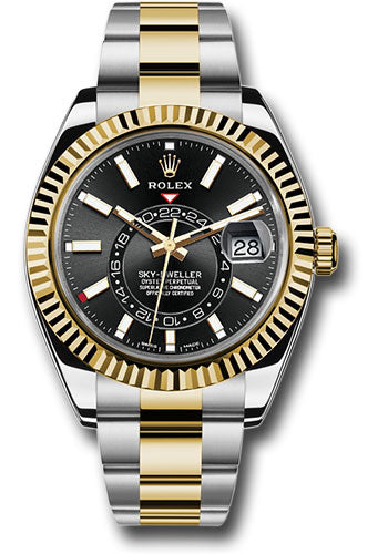Rolex SkyDweller Black Dial on Oyster Ref. 326933 Card 2023