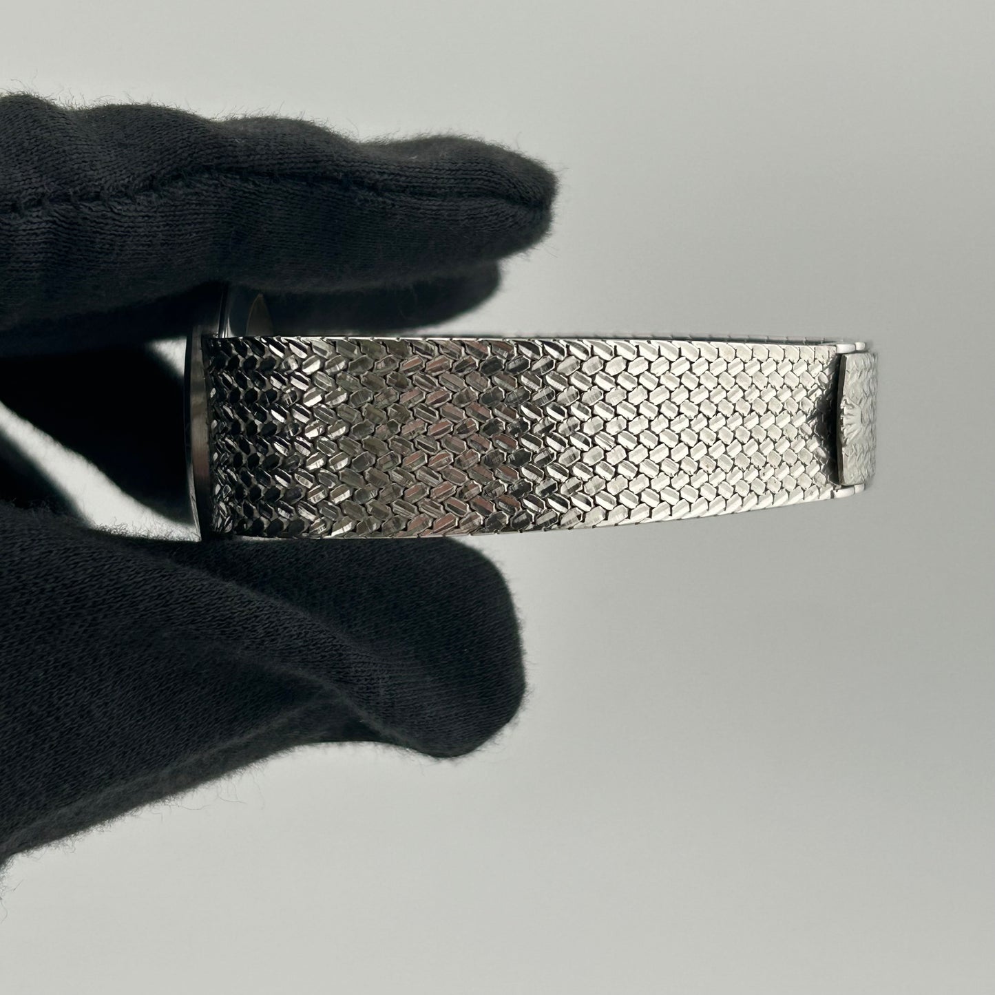 Rolex Cellini Silver Dial on Mesh Ref. 3836/9 1972 — view 4