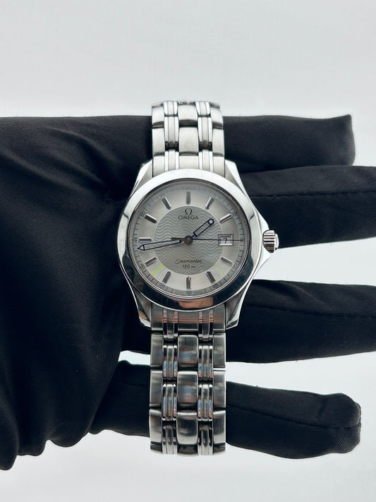 Omega Seamaster 120m Silver Dial on Stainless Steel Ref. 251131 Complete 2003