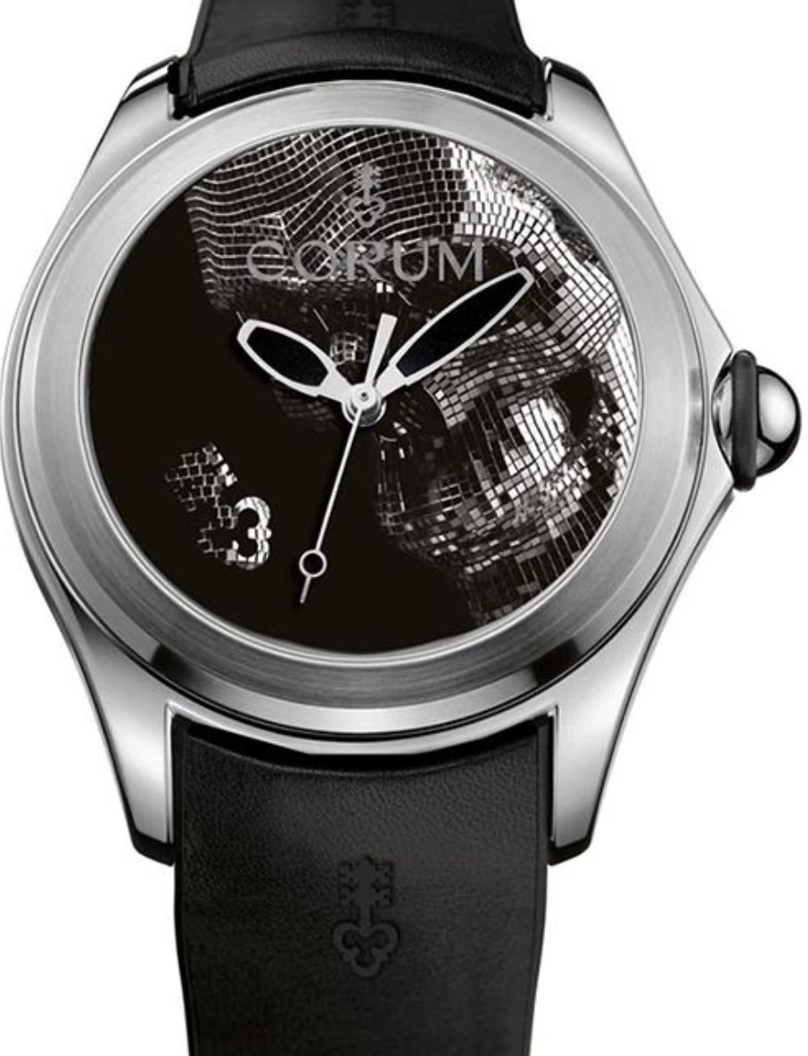 Corum Bubble Skull Black Dial Ref. 082.310.20/0371 SK01 Complete 2023