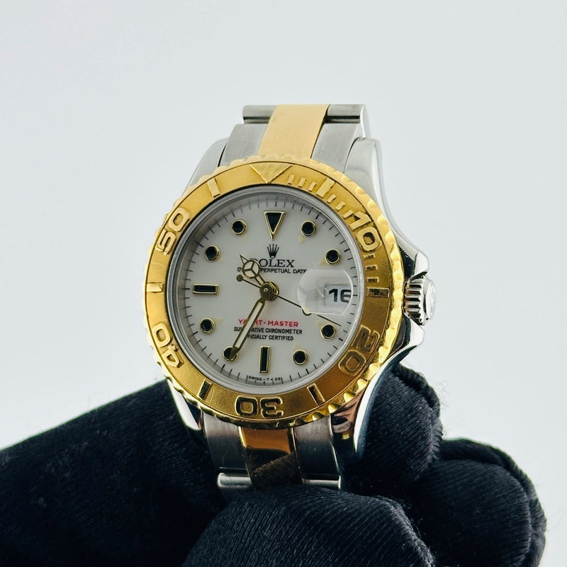 Rolex Yacht-Master Ladies White Dial on Oyster Ref 69623