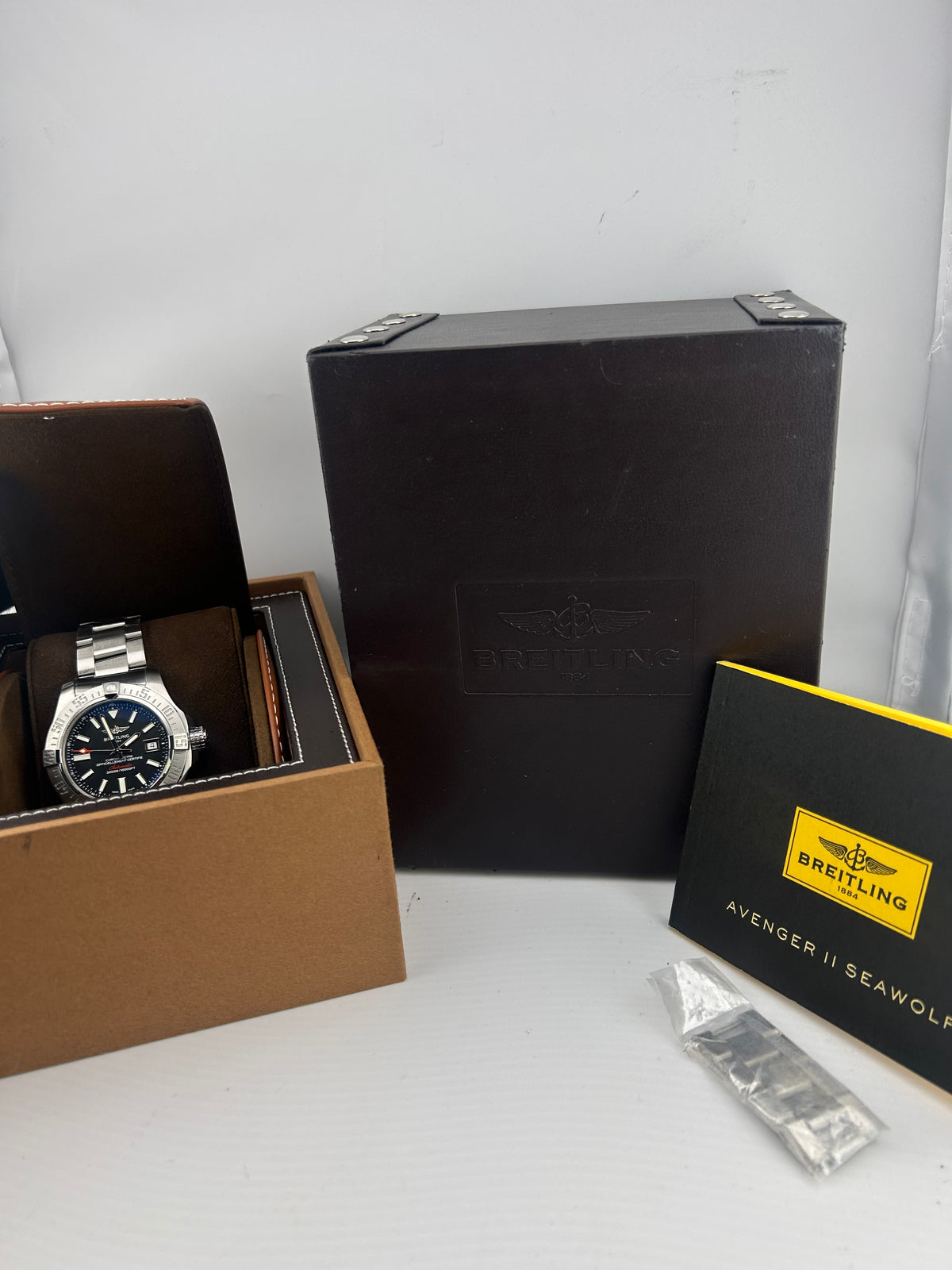 Breitling Avenger Black Dial Ref. A17331 with Box — view 8