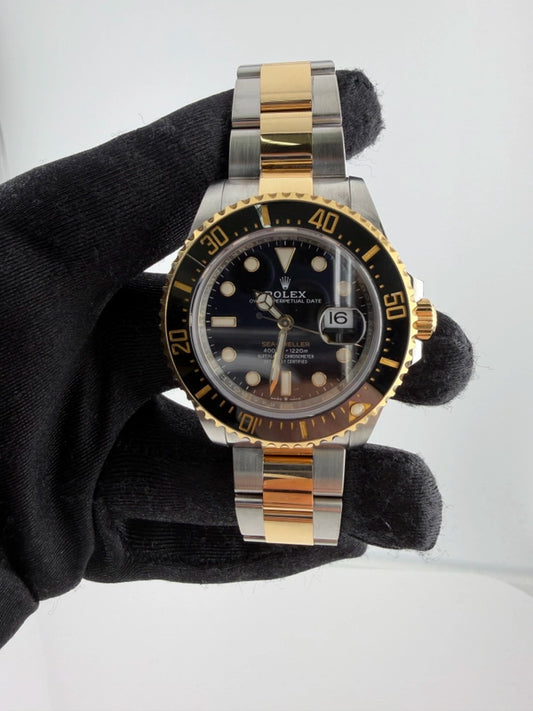 Rolex Sea-Dweller Black Dial on Oyster Ref 126603 with New Style Card White 2020