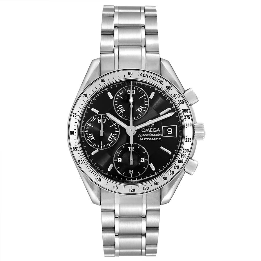 Omega Speed Master Black Dial on Stainless Steel Bracelet Ref. 3513.50.00 Card 2003