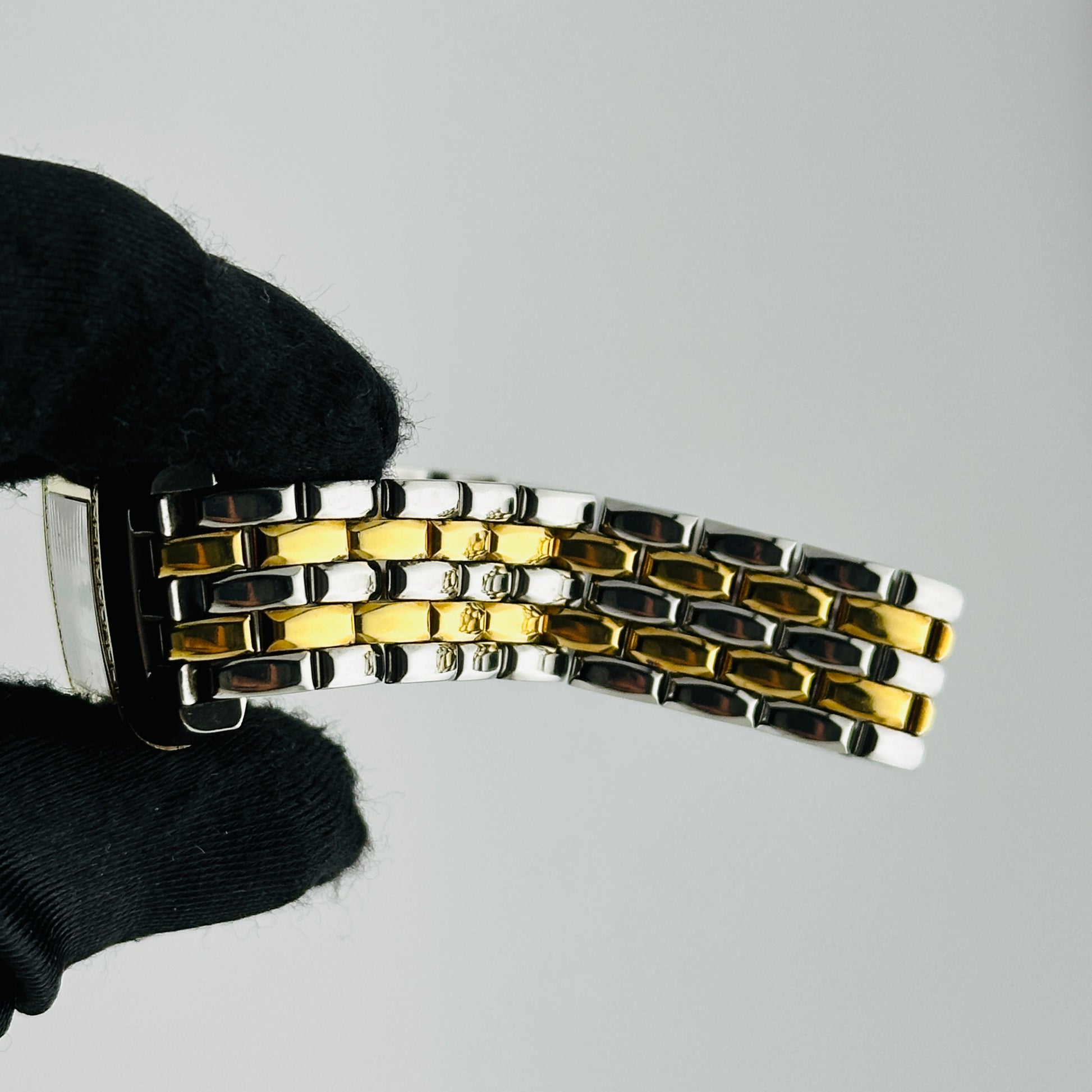 Jaeger Le Coultre Reverso Florale Silver Arabic Dial on 2 Tone Ref. 265.5.08/Q2655120 — view 6