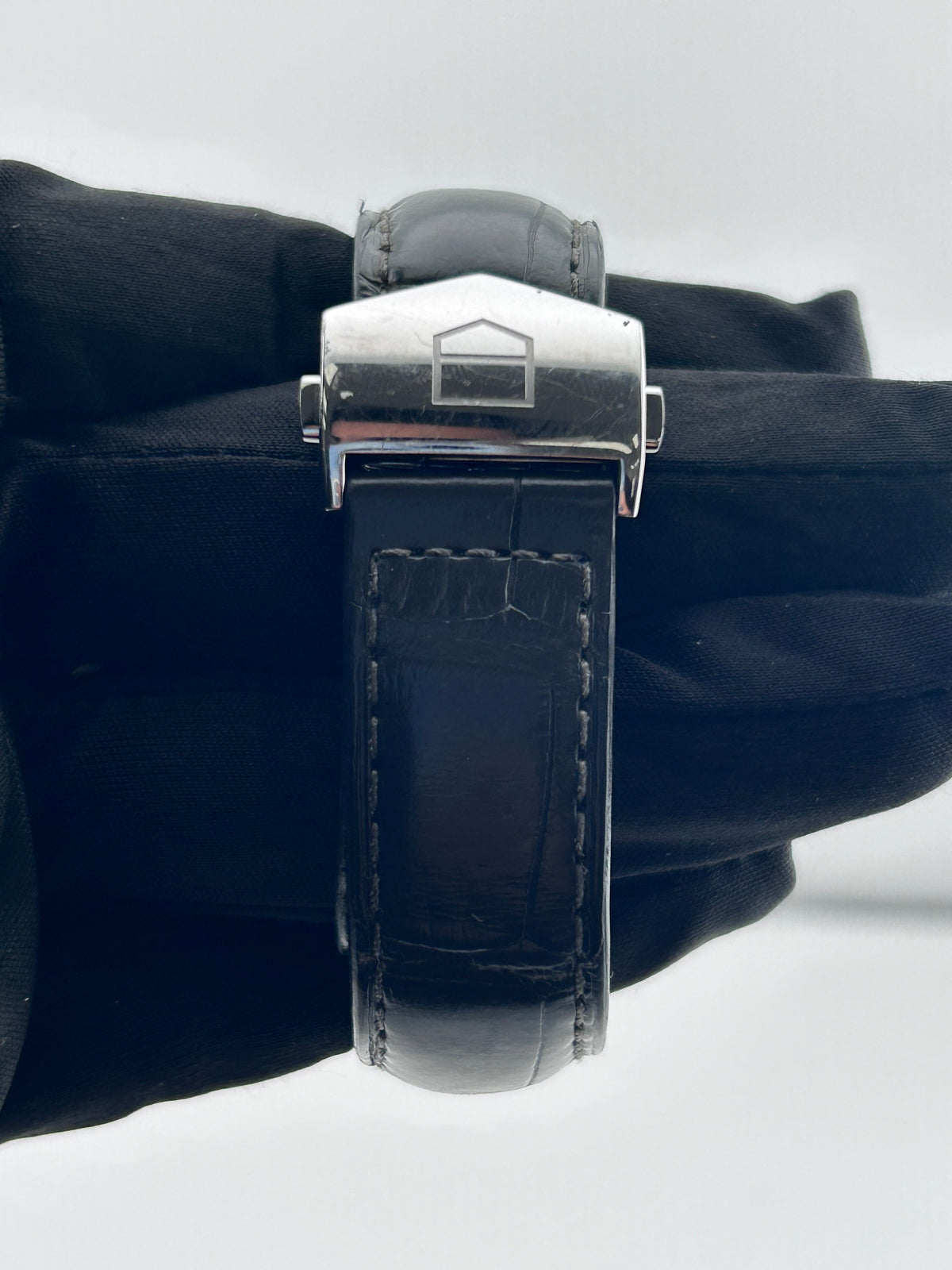 Tag Heuer Carrera Calibre Grey Dial on Stainless Steel Ref. WAR5012.FC6326 Complete 2013 — view 3