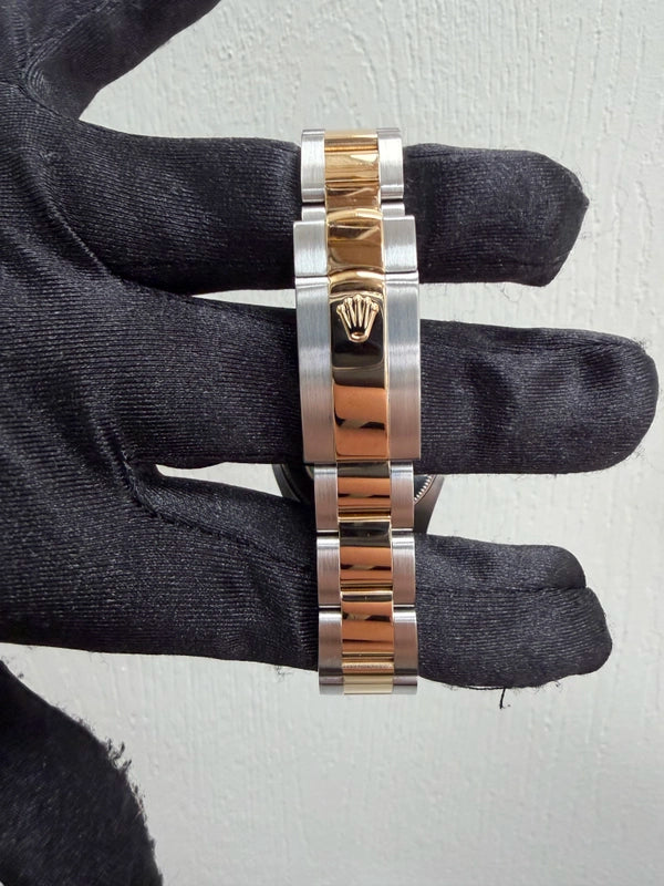 Rolex Datejust Gold Mop Dial on Oyster Ref 178313