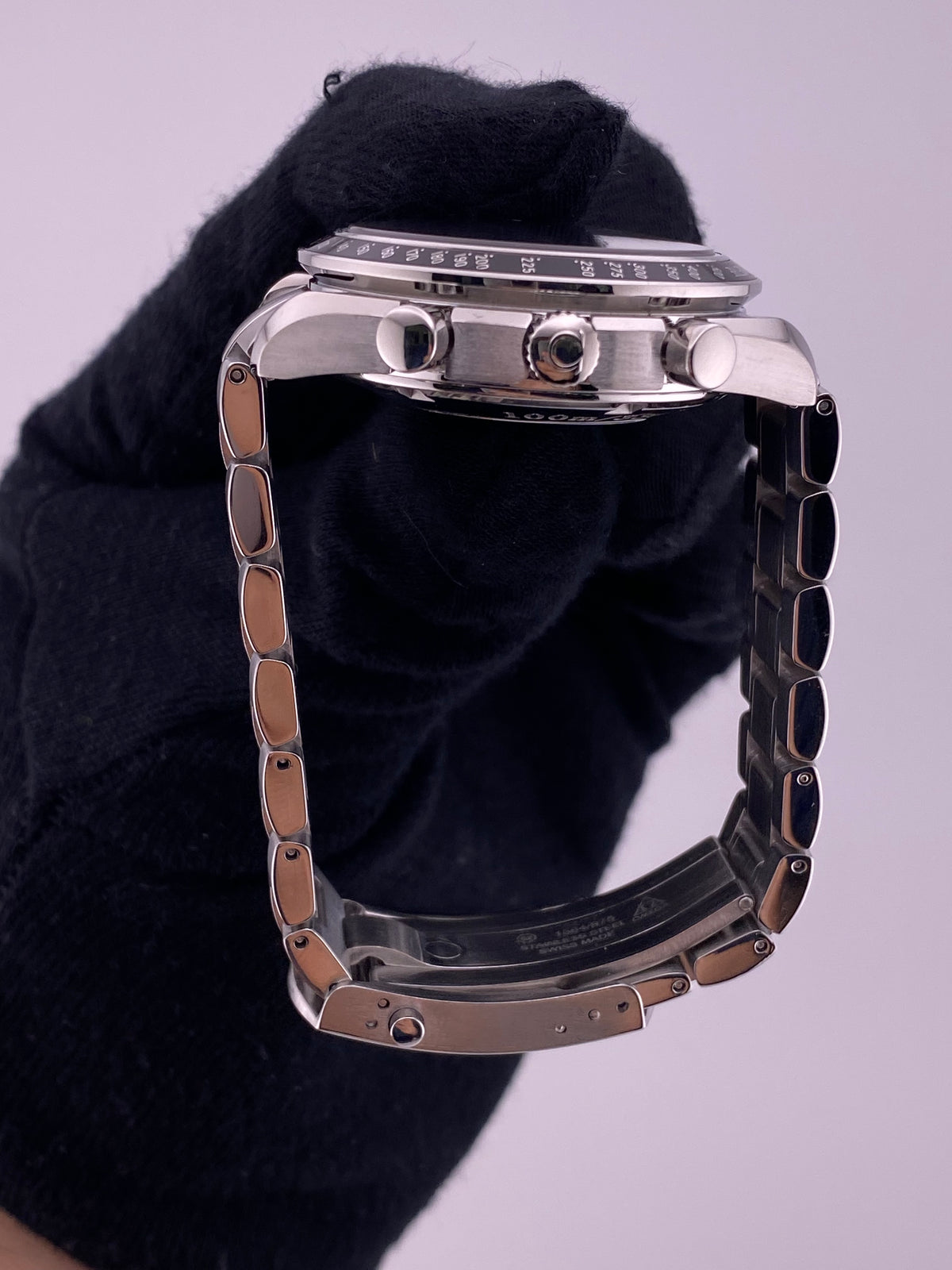 Omega Speedmaster Date Black Dial on Stainless Steel Ref. 3210.51 — view 6