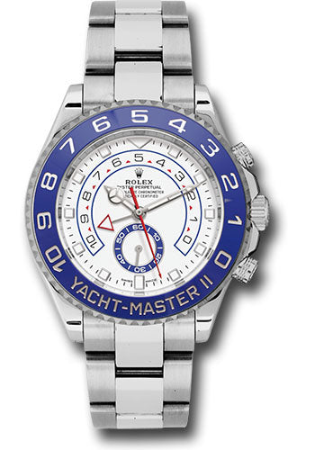 Rolex Yacht-Master II Matt White Dial on Oyster Ref. 116680 Card 2015