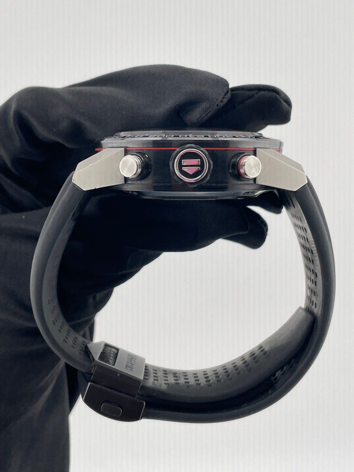Tag Heuer Carrera Calibre Skeletonized Dial on Rubber Strap Ref. CAR2A1Z/0 Complete 2019 — view 6