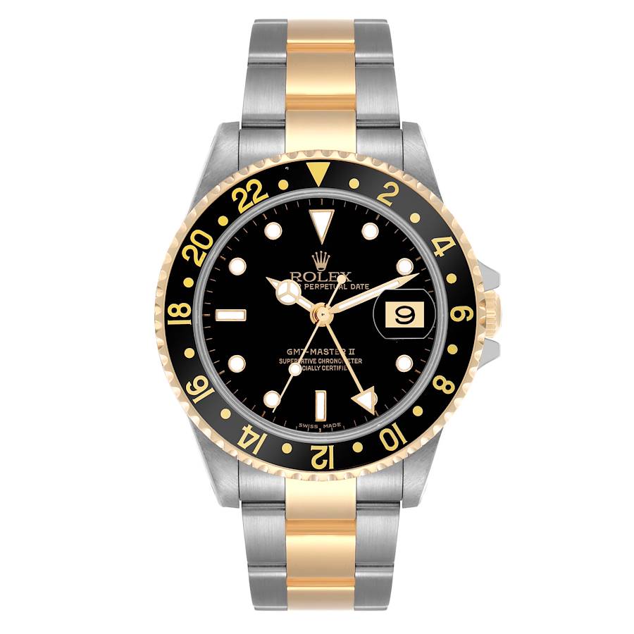 Rolex GMT Master II Black Dial on Oyster Ref. 16713 1999