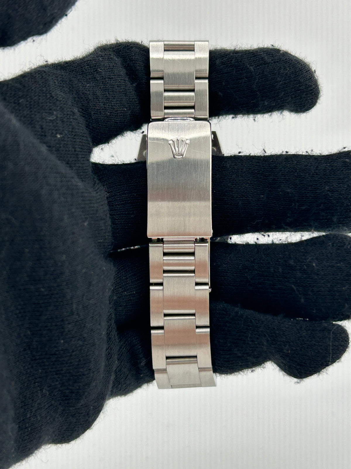 Rolex Oyster Perpetual Salmon Pink Dial on Stainless Steel Bracelet Ref. 67480 1997 — view 4