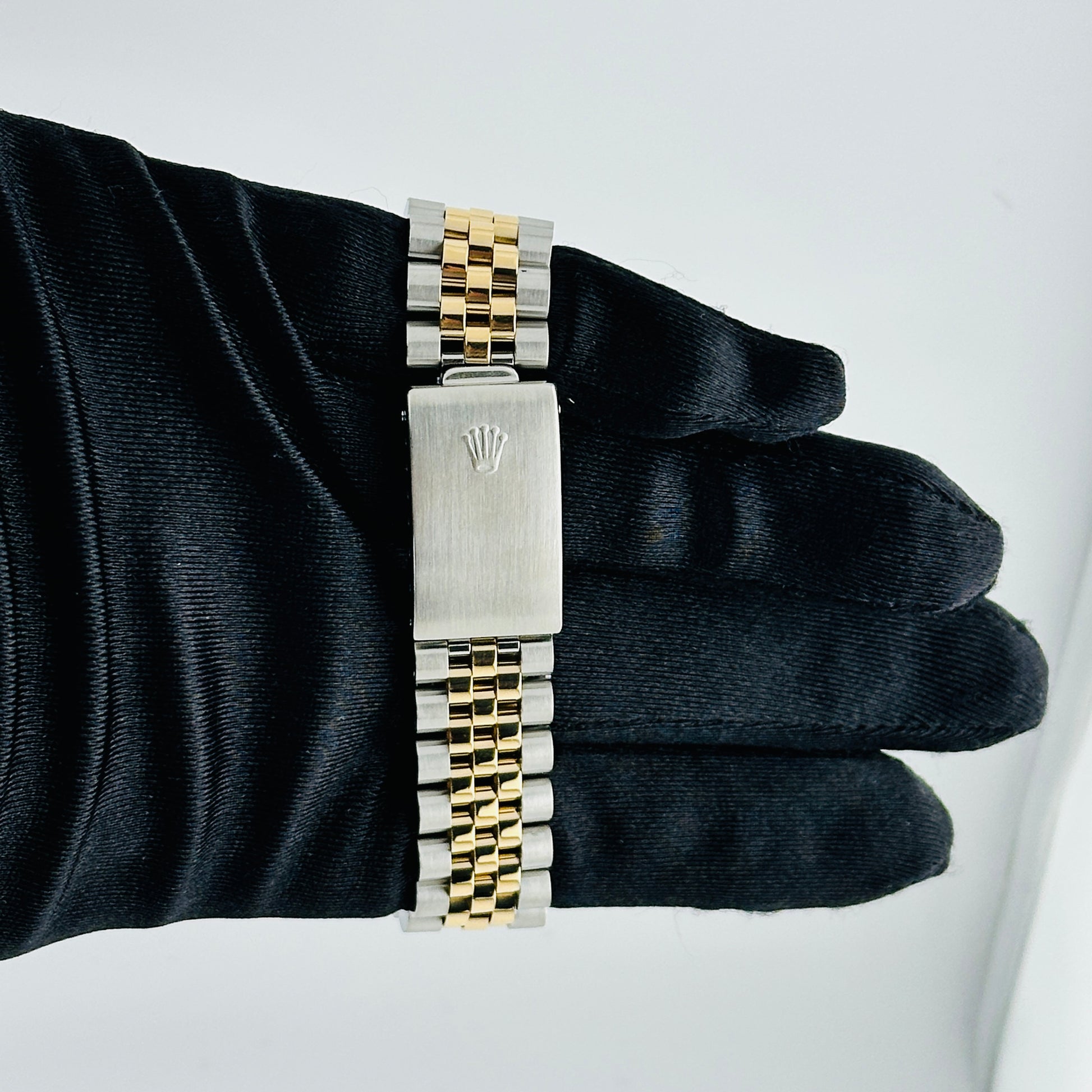 Rolex Datejust Champagne Stick Dial on D Link Jubilee Ref. 16233 1991 — view 4