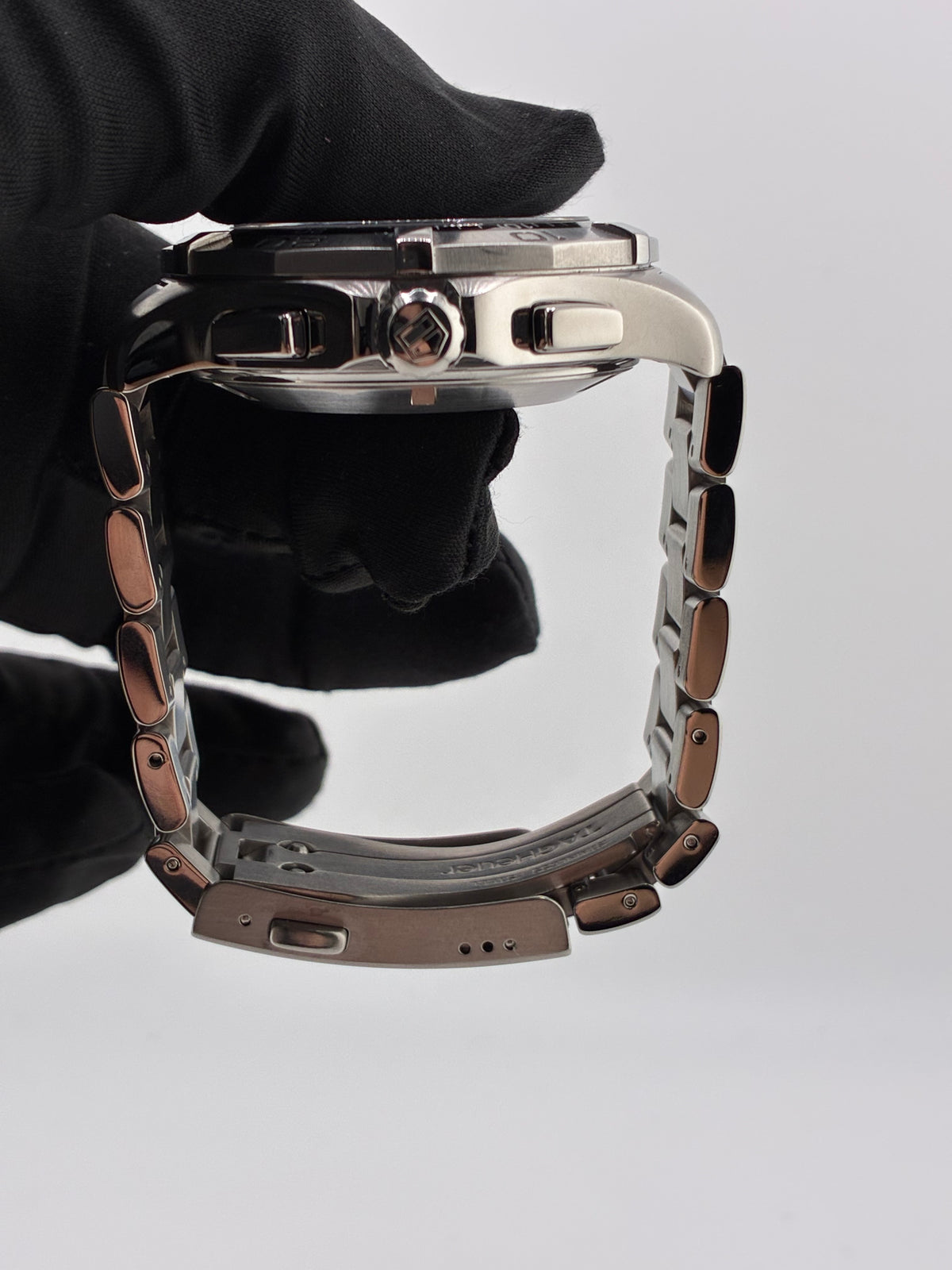 Tag Heuer Aquaracer 300m Black Dial on Stainless Steel Bracelet Ref. CAF2010.BA0815 — view 6